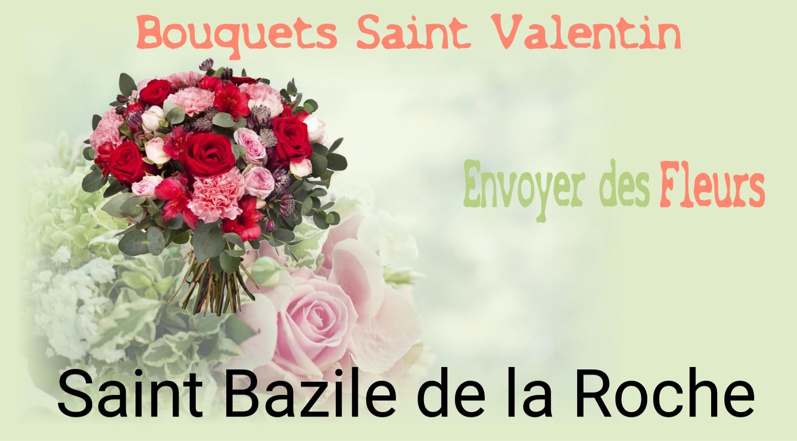 Roses de Saint-Valentin livrées à Saint-Bazile-de-la-Roche